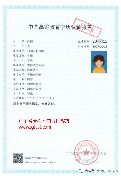 2020年專插本學(xué)歷認(rèn)證與電子注冊(cè)備案表辦理指南（附市場(chǎng)主體登記代理說明）
